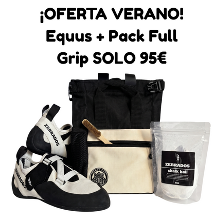 ¡SUPER OFERTA VERANO! Pack Completo de Escalada Zebrados