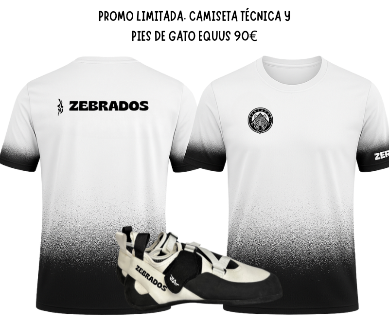 camiseta zebrados y pies de gato equus
